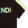 Fendi Logo T-Shirt - Black (JUI015-F1DEM)
