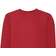 Fruit of the Loom Childrens Unisex Set In Sleeve Sweatshirt - Red (UTBC1366-37)