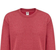 Fruit of the Loom Childrens Unisex Set In Sleeve Sweatshirt - Heather Red (UTBC1366-79)