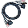 Aten 2L-7D03U USB A/3.5mm/DVI - USB B/3.5mm/DVI 3m