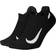 Nike Multiplier No-Show Running Socks 2-pack Men - Black/White