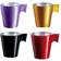 Luminarc Flashy Coffee Cup 8cl 4pcs