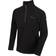 Regatta Montes Lightweight Half Zip Mini Stripe Fleece Top - Black