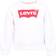 Levi's Kid's Key Logo Crew Sweatshirt - Red/White (865410005)