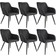 tectake Accent Kitchen Chair 82cm 6pcs