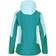 Regatta Women's Oklahoma VI Waterproof Hooded Jacket - Turquoise/Cool Aqua