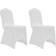 vidaXL 279090 12-pack Loose Chair Cover White