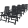 vidaXL 276181 Patio Dining Set, 1 Table incl. 8 Chairs