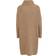 Only Jana Long Knitted Dress - Brown/Indian Tan