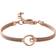Skagen Elin Crystal Circle Bracelet - Rose Gold/Transparent