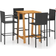 vidaXL 3067957 Outdoor Bar Set, 1 Table incl. 4 Chairs