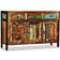 vidaXL Solid Sheesham Wood Sideboard 120x76cm