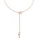 Michael Kors Precious Pavé Heart Necklace - Rose Gold/Transparent