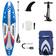 Mistral Adventure Inflatable Combo Paddleboard Set