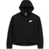 Nike Older Kid's Sportswear Club Fleece Full Zip Hoodie - Black/White (DC7118-010)
