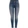 Only Blush Life Mid Ankle Skinny Fit Jeans - Blue/Special Blue Grey Denim