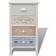 vidaXL French Storage Cabinet 38x72cm
