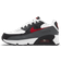 Nike Air Max 90 LTR PS - White/Iron Grey/Black/University Red
