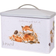 Wrendale Designs 'Daisy Chain' Bunnies and 'The Afternoon Nap' Fox Bread Box