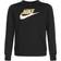 Nike Older Kid's Sportswear French Terry Crew - Black (CU8518-010)