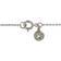 Tory Burch Miller Pavé Logo Delicate Necklace - Silver/Transparent
