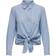 Only Lecy Tie Detail Shirt - White/Cloud Dancer