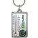 Coghlan's Thermometer & Compass Key Ring