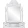 vidaXL Vanity Makeup White Dressing Table 12.5x60cm