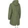 Trespass Women's Waterproof Jacket Long Length Daytrip - Moss