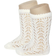 Condor Cotton Openwork Knee High Socks - Beige (25182_000_303)