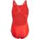 adidas Athly V 3-Stripes Swimsuit - Vivid Red/White (GQ1143)