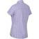 Regatta Women's Mindano V Short Sleeved Shirt - Lilac Bloom Checl