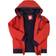 HUGO BOSS Branded Badge Hooded Water Repellent Jacket - Red (J26452)