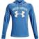 Under Armour Rival Terry Big Logo Hoodie Men - River/Onyx White