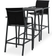 vidaXL 3073572 Outdoor Bar Set, 1 Table incl. 2 Chairs