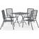 vidaXL 3074486 Patio Dining Set, 1 Table incl. 4 Chairs