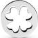 Pandora Luck & Courage Four-Leaf Clover Charm - Silver