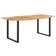 vidaXL Solid Acacia Wood Dining Table 90x180cm