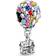 Pandora Disney Pixar's Up House & Balloons Charm - Silver/Multicolour