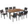 vidaXL 43936 Patio Dining Set, 1 Table incl. 8 Chairs