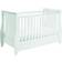 Babymore Stella Sleigh Dropside Convertible Cot Bed