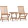 vidaXL 315455 Patio Dining Set, 1 Table incl. 2 Chairs