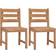 vidaXL 315614 2-pack Garden Dining Chair