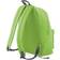 Beechfield Childrens Junior Fashion Backpack - Lime Green/Graphite Grey