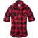 Brandit Amy Flannel Shirt - Black/Red