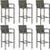 vidaXL 3064815 Outdoor Bar Set, 1 Table incl. 6 Chairs