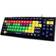 Accuratus Keymonster Mixed Colour Keyboard (English)