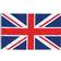 vidaXL UK Flag 90x150cm
