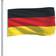 vidaXL Germany Flag 90x150cm