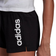 adidas Women's Essentials Slim Logo Shorts - Black/White
